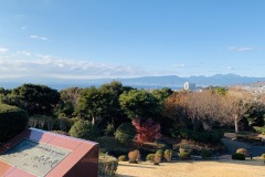 城山公園から伊豆方面の眺望