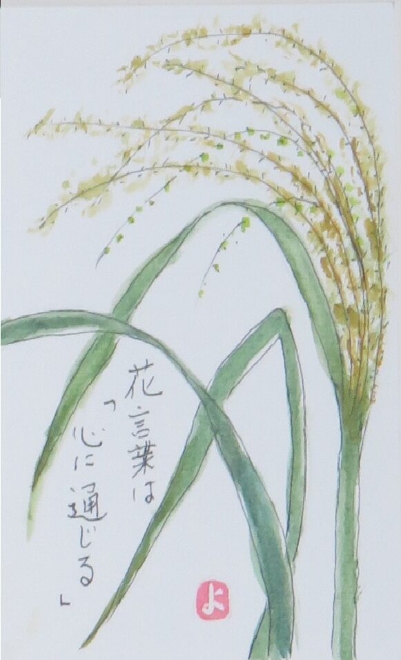 2025年９月の絵手紙をアップしました